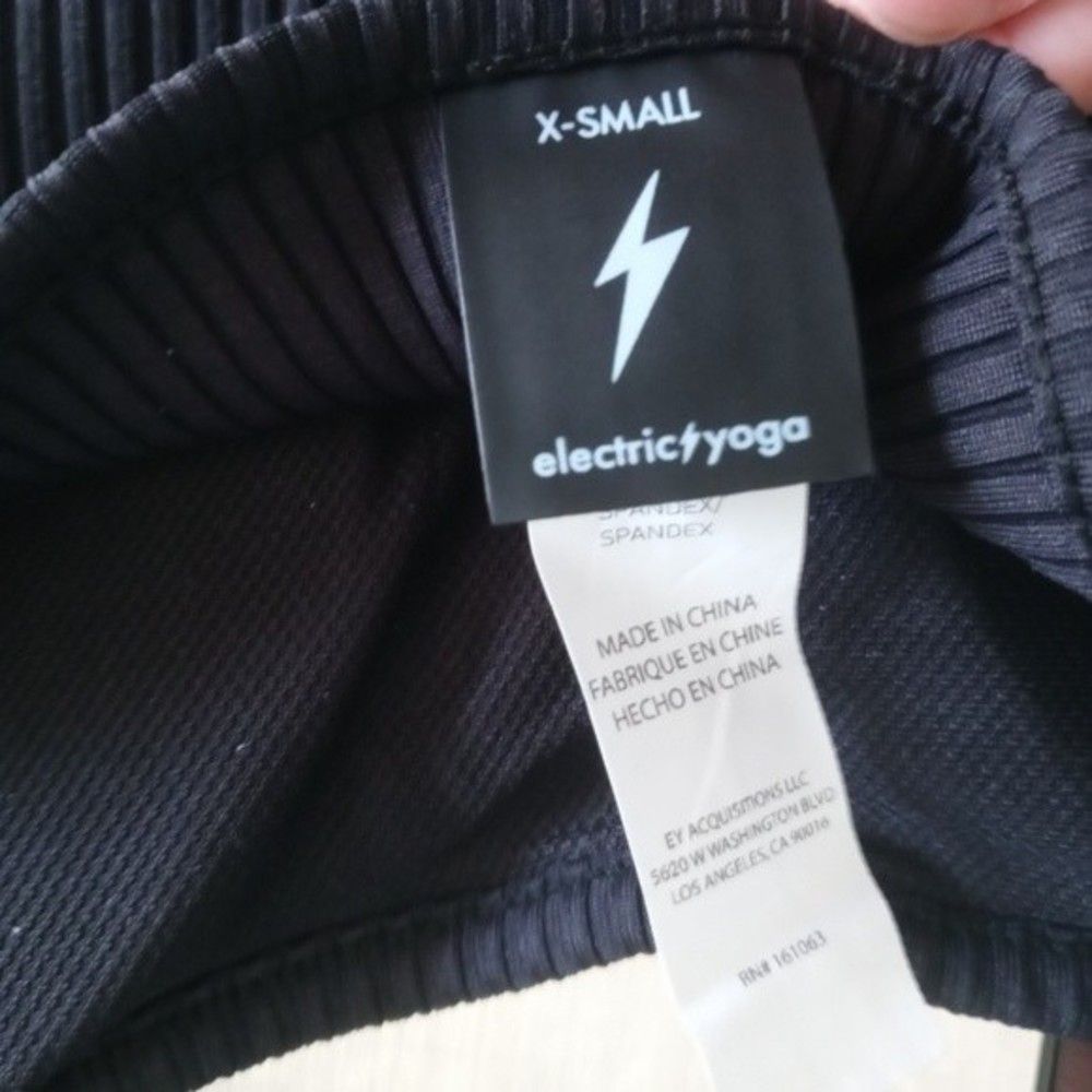 Nwt Electric Yoga Sedona Black Sports Bra — image 8 of 8